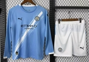 2025 26 M city home Long Sleeve kids kit